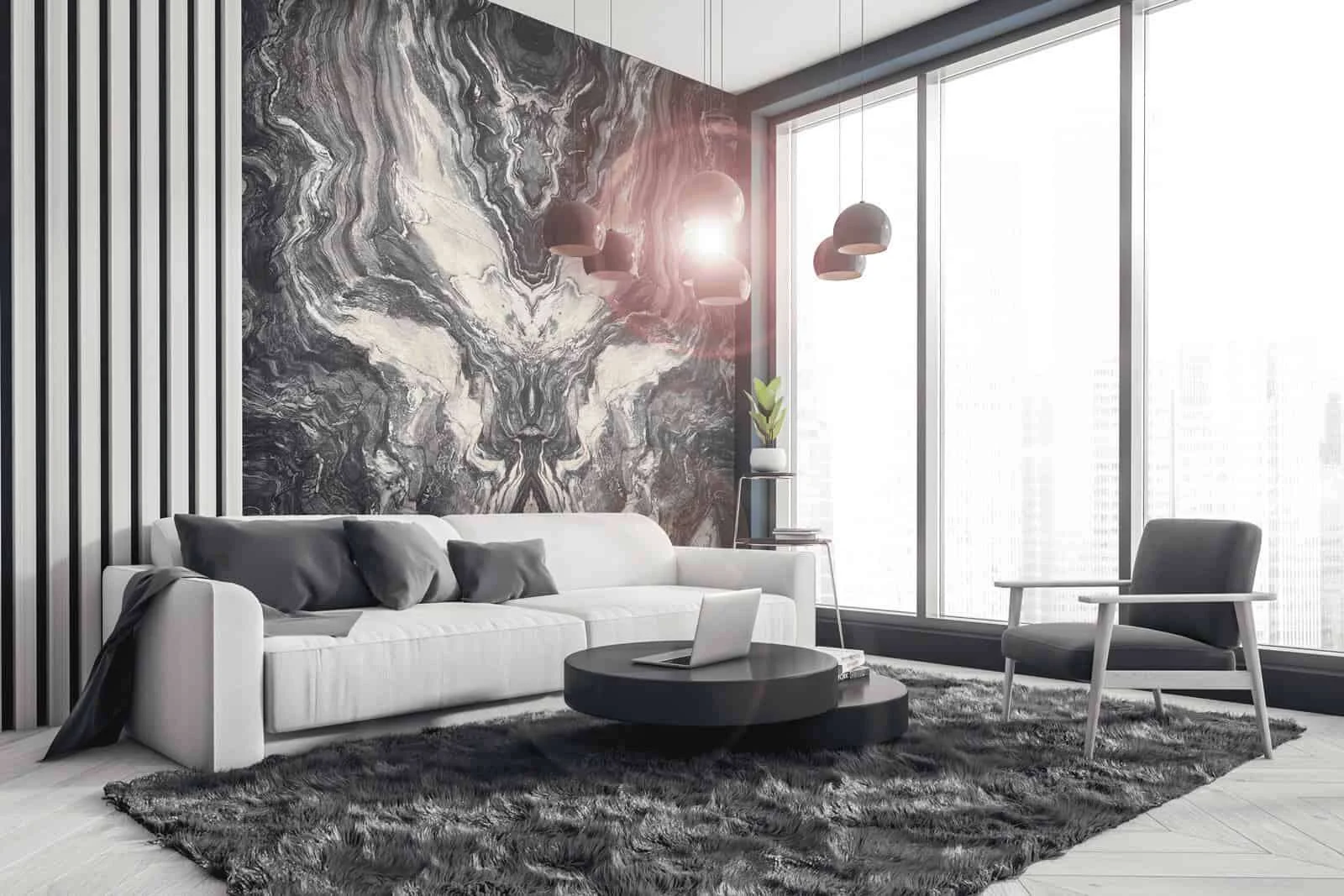Fusion Blue natural stone slab