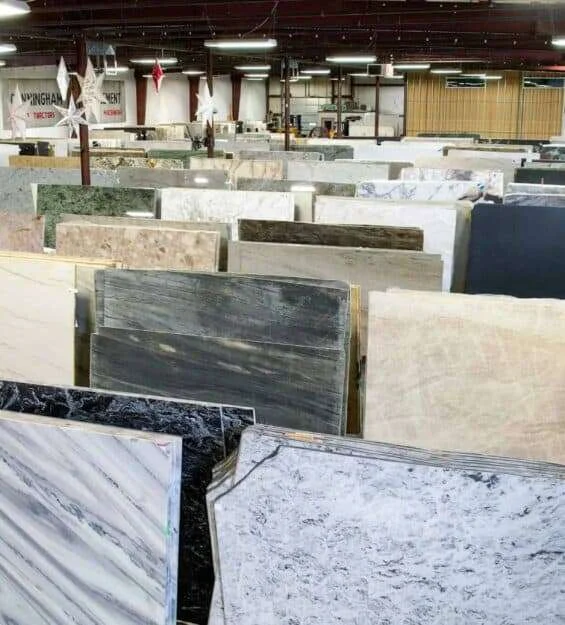 Aerial view of the Zion Stone Gallery showroom