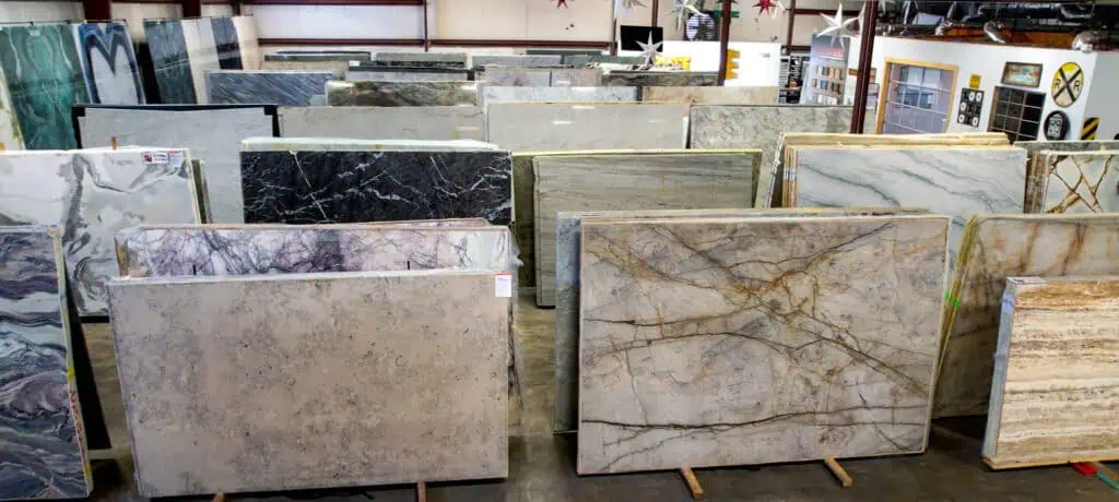 Aerial view of the Zion Stone Gallery showroom