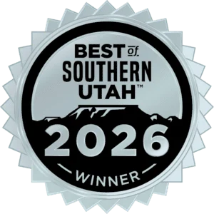 Best of Southern Utah 2026 Silver award badge