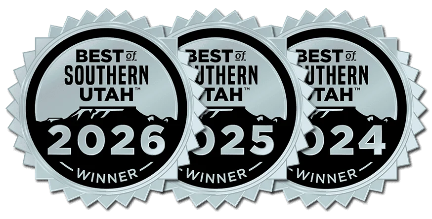 Best of Southern Utah award badges